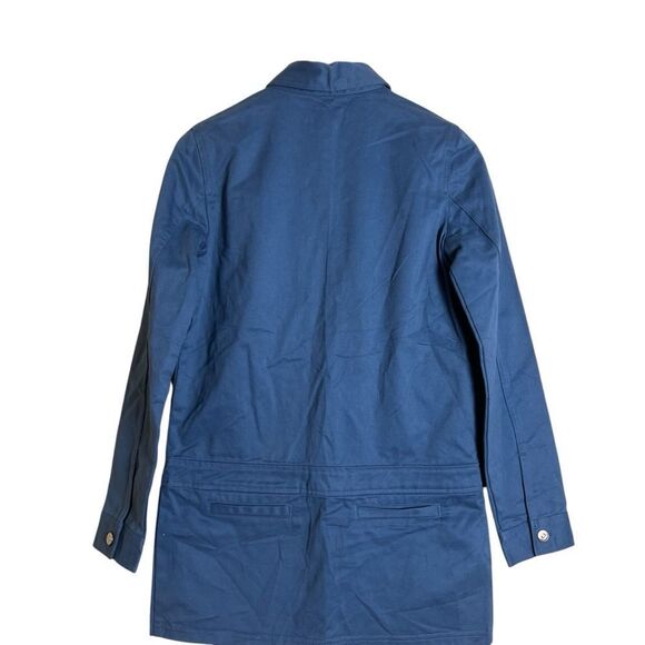 Zara blue long sleeve jean dress. Size small - Picture 6 of 7